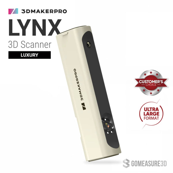 3DMakerPro - Lynx Luxury 3D Scanner (Scans Large Objects)