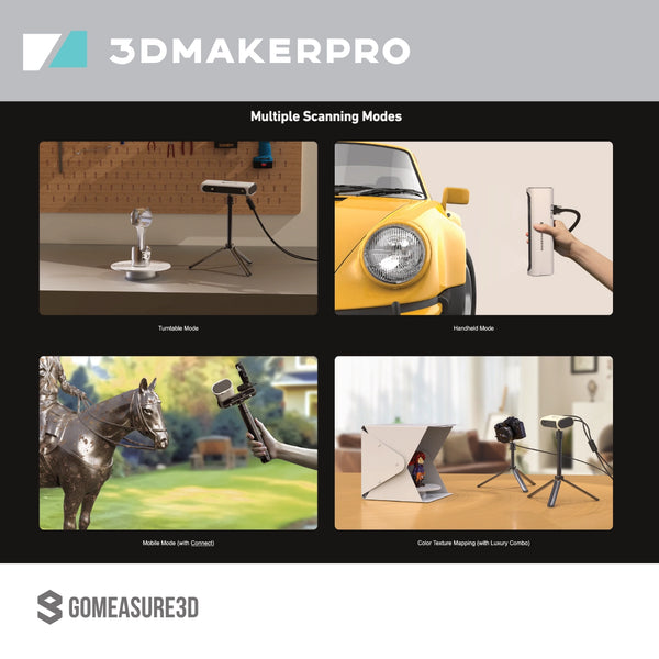 3DMakerPro - Lynx Standard 3D Scanner (Scans Large Objects)