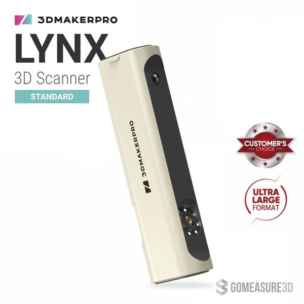 3DMakerPro - Lynx Standard 3D Scanner (Scans Large Objects)