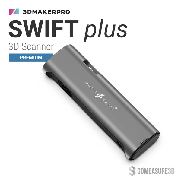 3DMakerPro - Magic Swift Plus Premium 3D Scanner (Supports Outdoor Scanning)