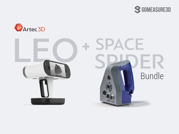 Artec Leo and Space Spider 3D Scanner Bundle