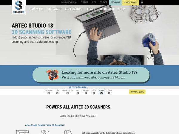 Artec Studio 18 Yearly Subscription 3 licenses (for the same user)