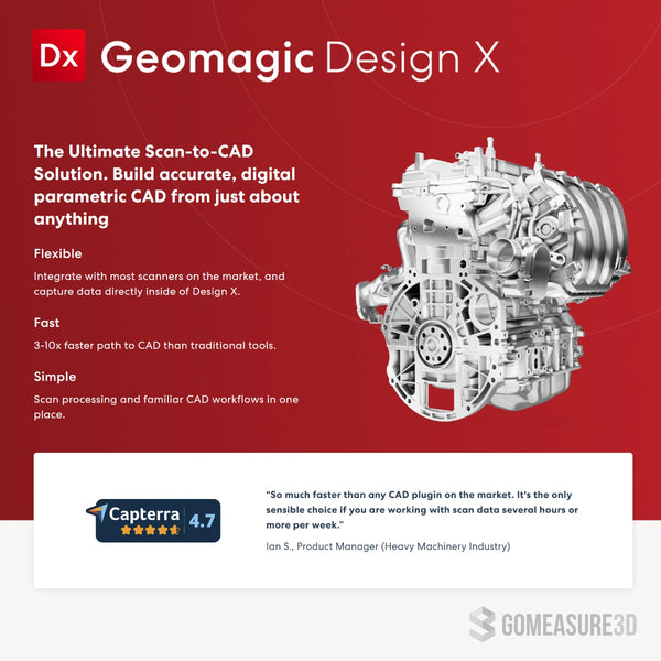 Geomagic Design X (Commercial License)