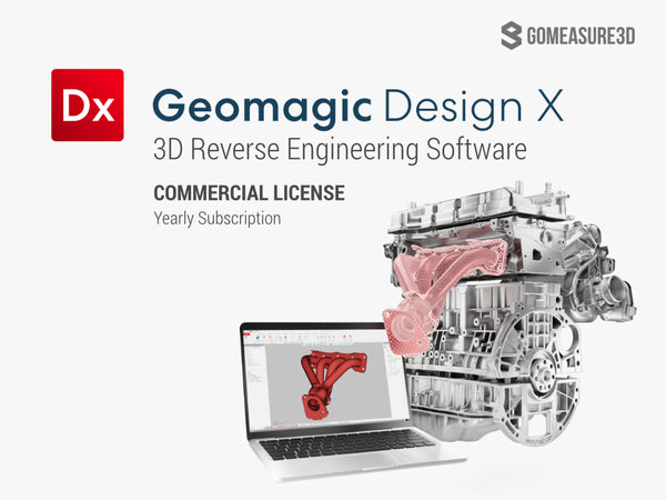 Geomagic Design X (Professional License - Yearly Subscription)