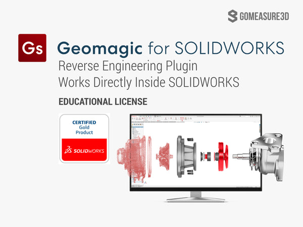 Geomagic for Solidworks (Educational License & Upgrade Options)