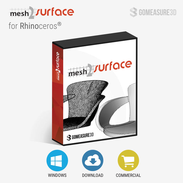 Mesh2Surface (Rhino Plug-in)