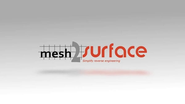 mesh2surface reverse engineering plug-in for Rhino 3D CAD modeling software