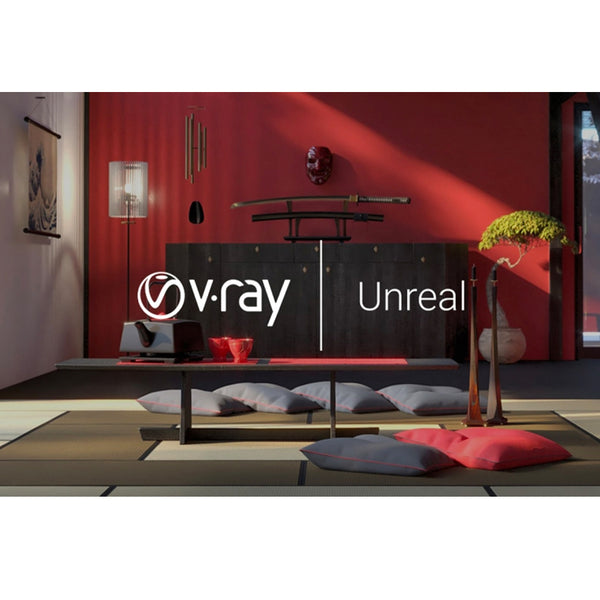 Chaos V-Ray for Rhino, 3ds Max, Cinema 4D, Houdini, Maya, Nuke, Revit, SketchUp, and Unreal (Commercial License)