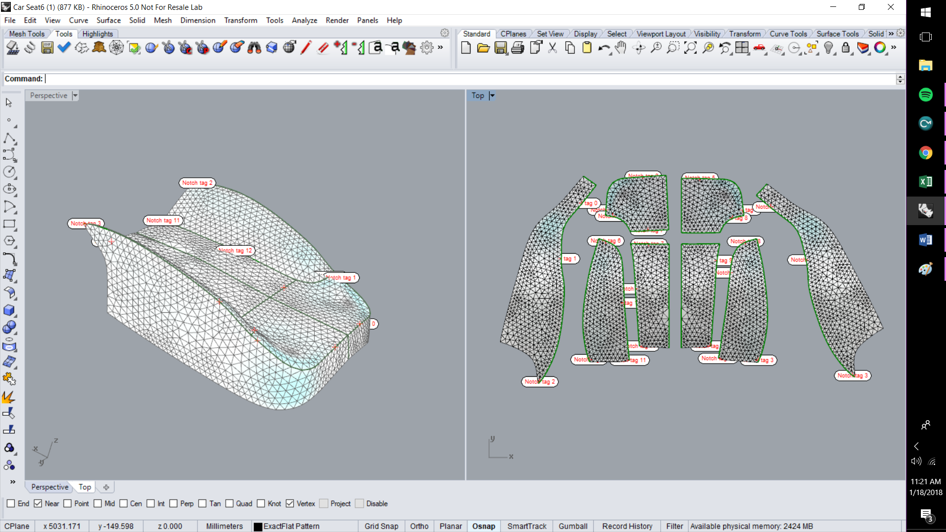 ExactFlat Pattern Making Software