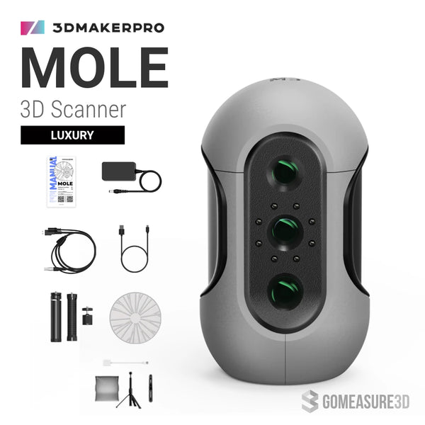 3DMakerPro - Mole 3D Scanner (Scans Medium Objects)