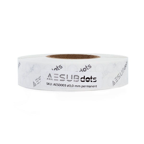 AESUB Dots Black and White 3mm