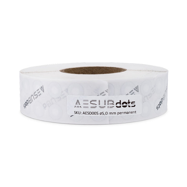 AESUB Dots Black and White 5mm