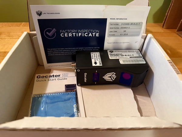 Gocator 2330-3R-R-01-T All-in-One 3D Smart Profile Sensor (Demo Unit)