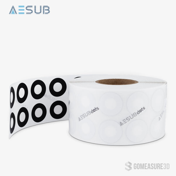 AESUB Dots Black and White 12mm