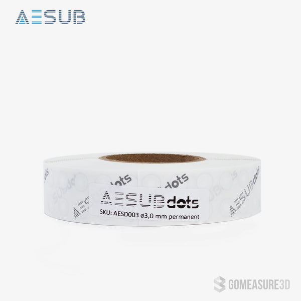 AESUB Dots Black and White 3mm