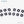 AESUB Dots Black and White 3mm