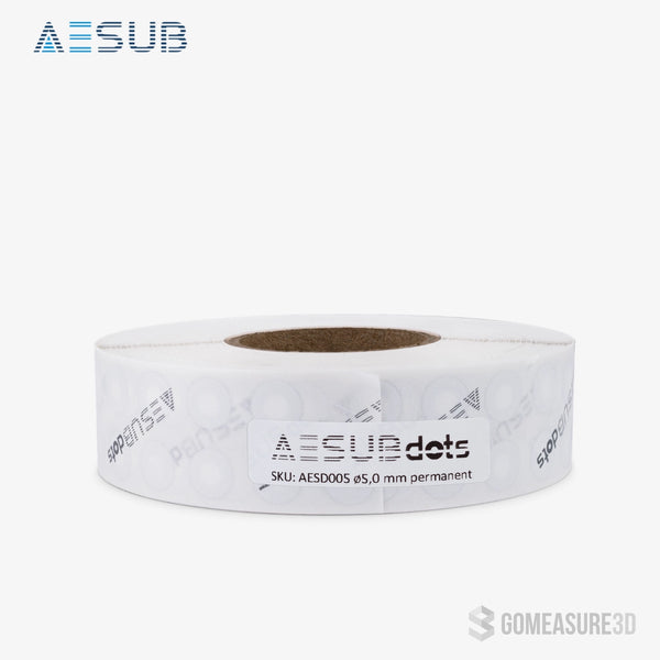 AESUB Dots Black and White 5mm