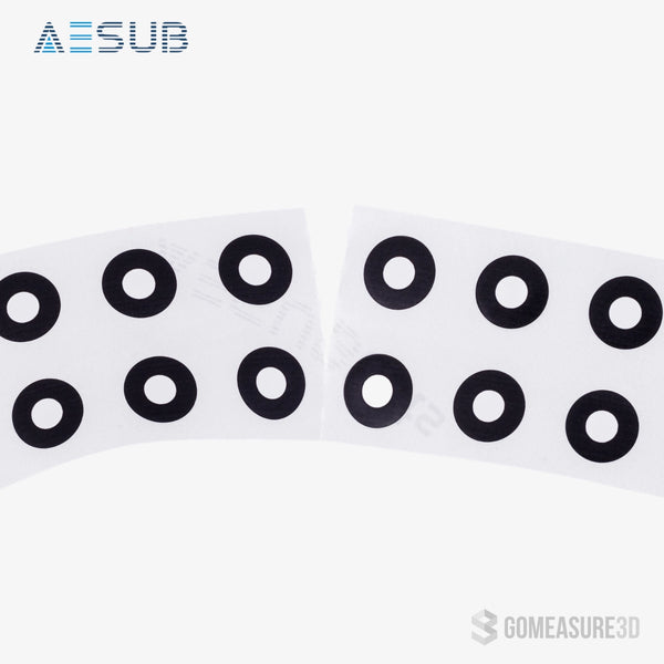 AESUB Dots Black and White 5mm