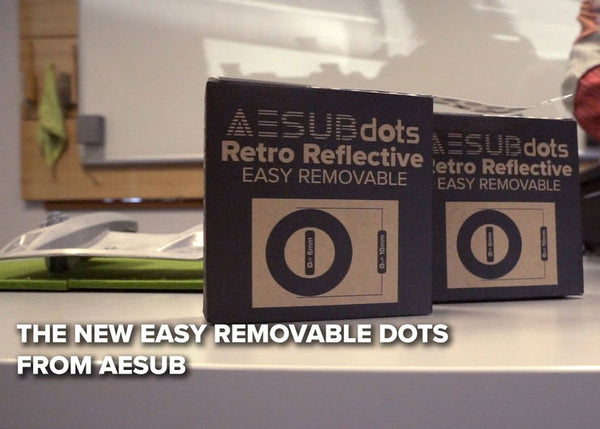 AESUB dots Retro Reflective Easy Removable 3mm