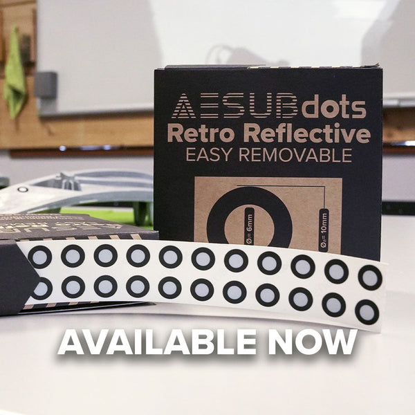 AESUB dots Retro Reflective Easy Removable 3mm