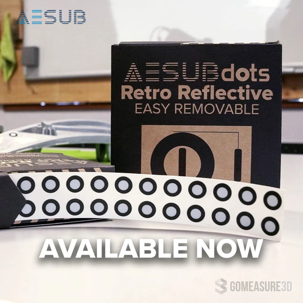 AESUB dots Retro Reflective Easy Removable 3mm