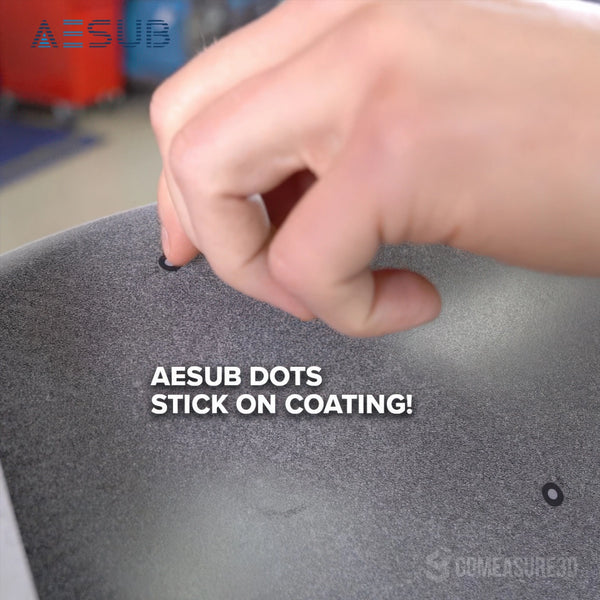 AESUB dots Retro Reflective Easy Removable 3mm