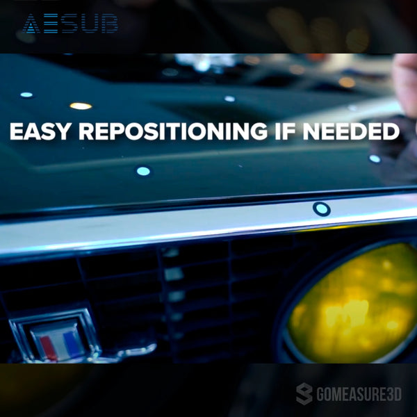 AESUB dots Retro Reflective Easy Removable 3mm