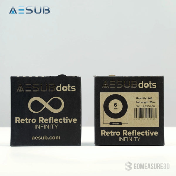 AESUB Dots Retro Reflective - Infinity Dots 6mm