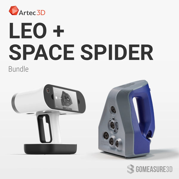 Artec Leo and Space Spider 3D Scanner Bundle