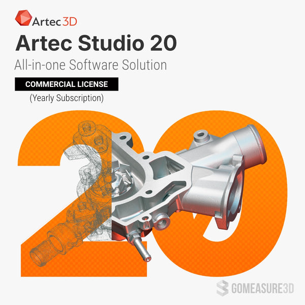 Artec Studio 20 Yearly Subscription