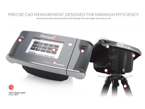 Flexijet 3D CAD Laser Measuring System