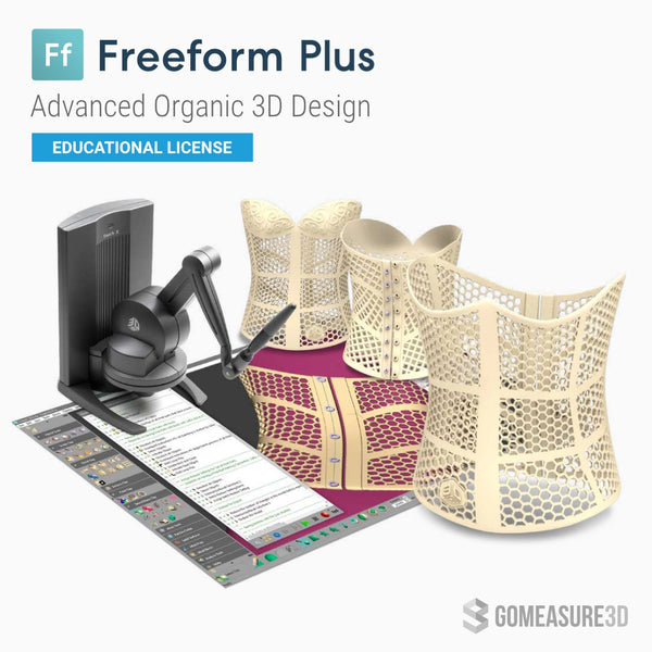 Geomagic Freeform Plus Advanced Organic Modeling Software (Educational License)