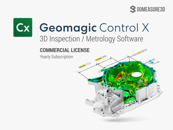 Geomagic Control X (Professional License - Yearly Subscription)