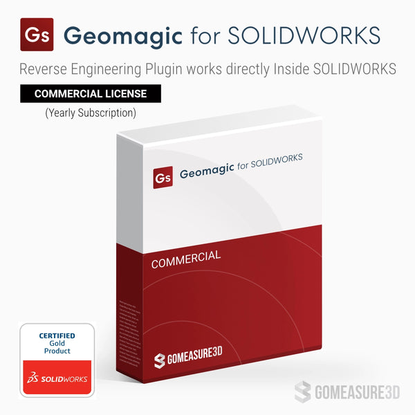 Geomagic for Solidworks (Professional License - Yearly Subscription)