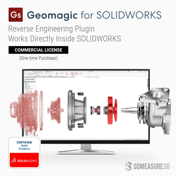 Geomagic for Solidworks (Professional License & Upgrade Options)