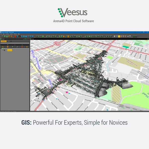 Veesus Arena4D: Point Cloud Visualization & Editing Software