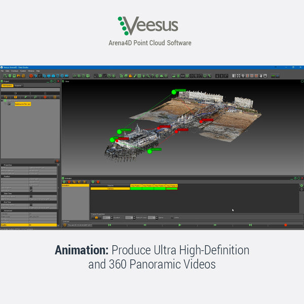 Veesus Arena4D: Point Cloud Visualization & Editing Software