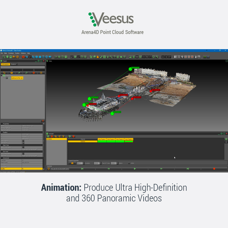 Veesus Arena4D: Point Cloud Visualization & Editing Software – GoMeasure3D