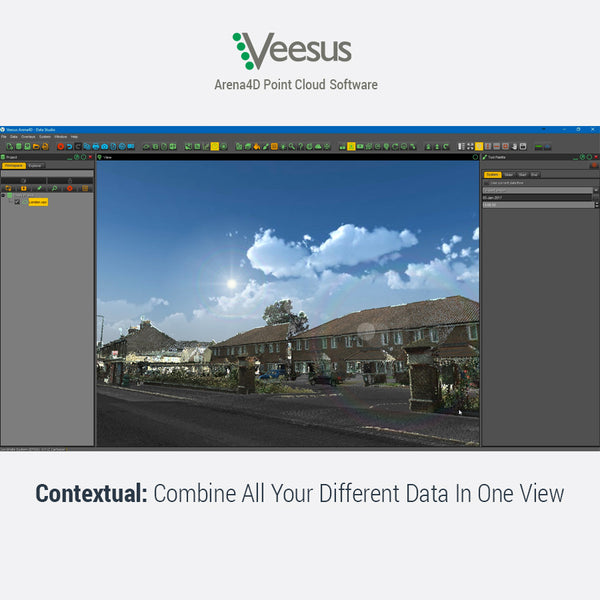 Veesus Arena4D: Point Cloud Visualization & Editing Software