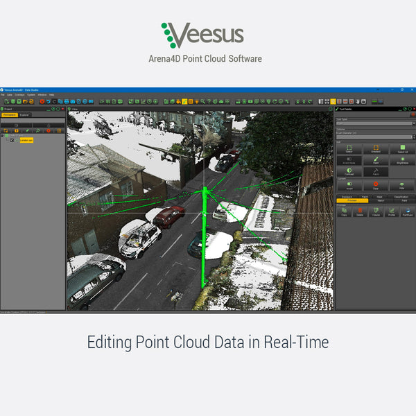 Veesus Arena4D: Point Cloud Visualization & Editing Software