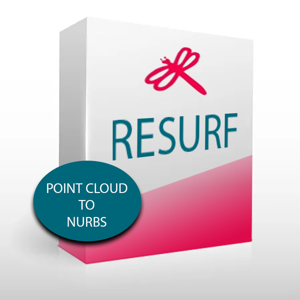 Point Cloud to NURBS by Resurf (Stand-Alone Application)