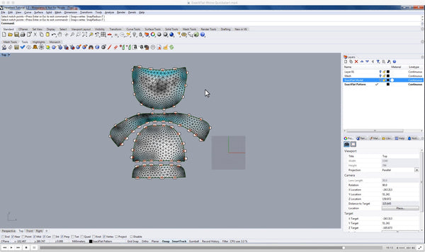 ExactFlat for Rhino