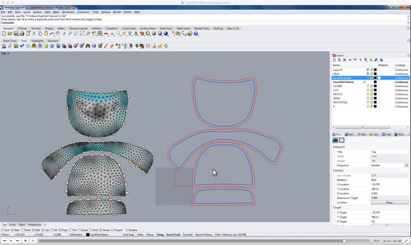 ExactFlat for Rhino