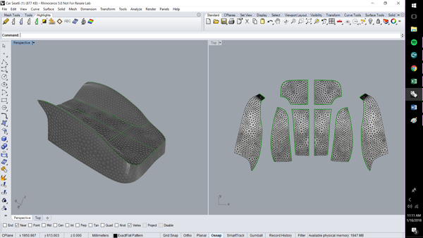 ExactFlat for Rhino