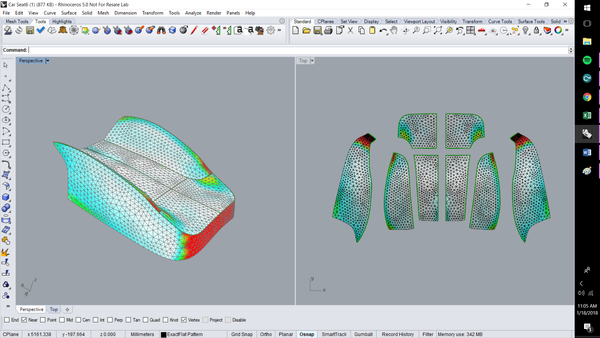 ExactFlat for Rhino