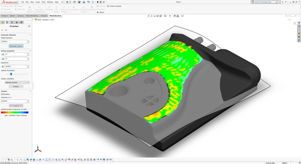 QUICKSURFACE for SOLIDWORKS