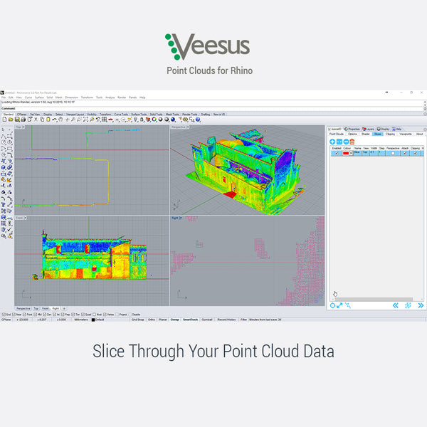 Veesus Point Clouds for Rhino (Plug-in)