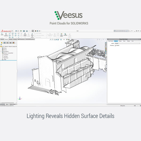 Veesus Point Clouds for SOLIDWORKS (Plug-in)